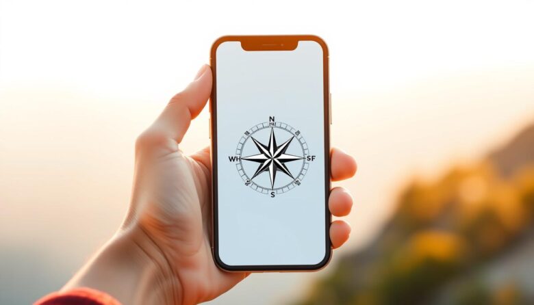 smartphone digital compass