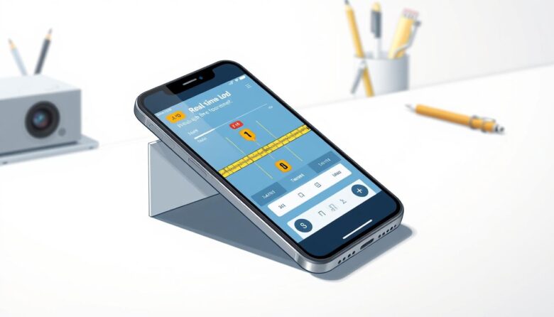 smartphone level tool demonstration