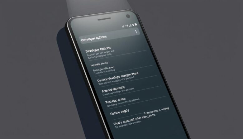 Android phone developer options