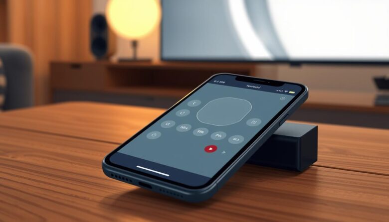 phone as TV remote control