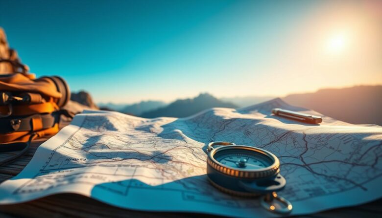 offline maps and compass guide